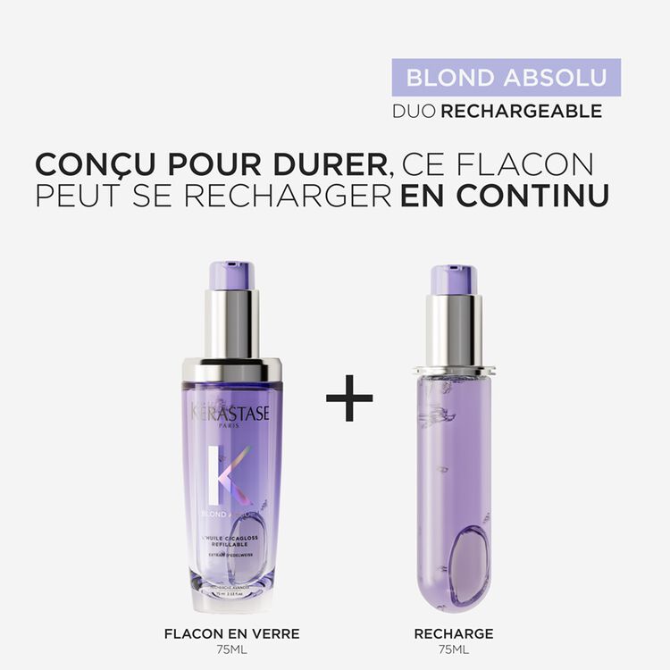 L'HUILE CICAGLOSS RECHARGEABLE - 75 ML